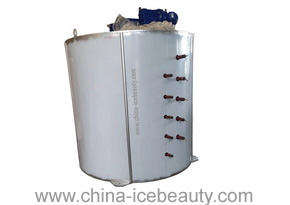 industrial flake ice machine evaporator